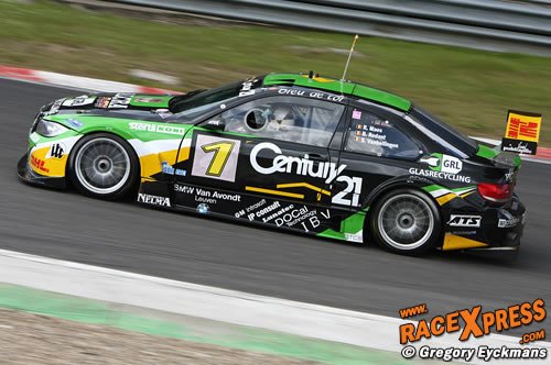 Ruben Maes met de KS BMW